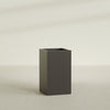 Darwin Large Tall Rectangle Fiberglass Planter - 24 in x 24 in x 42 in - Matte Brown - Matte Brown,24 in x 24 in x 42 in