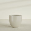 Alzira Large Round Fiberglass Planter - 36 in x 36 in x 34 in - Satin Beige - Satin Beige,36 in x 36 in x 34 in