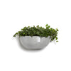 Sofia Wall Small Conical Wall Planter - 16.5 in x 10 in x 7 in - White Grey - White Grey,16.5 in x 16.5 in x 7 in