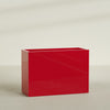 Darwin Extra Large Long Rectangle Fiberglass Planter - 60 in x 24 in x 42 in - Gloss Red - Gloss Red,60 in x 24 in x 42 in