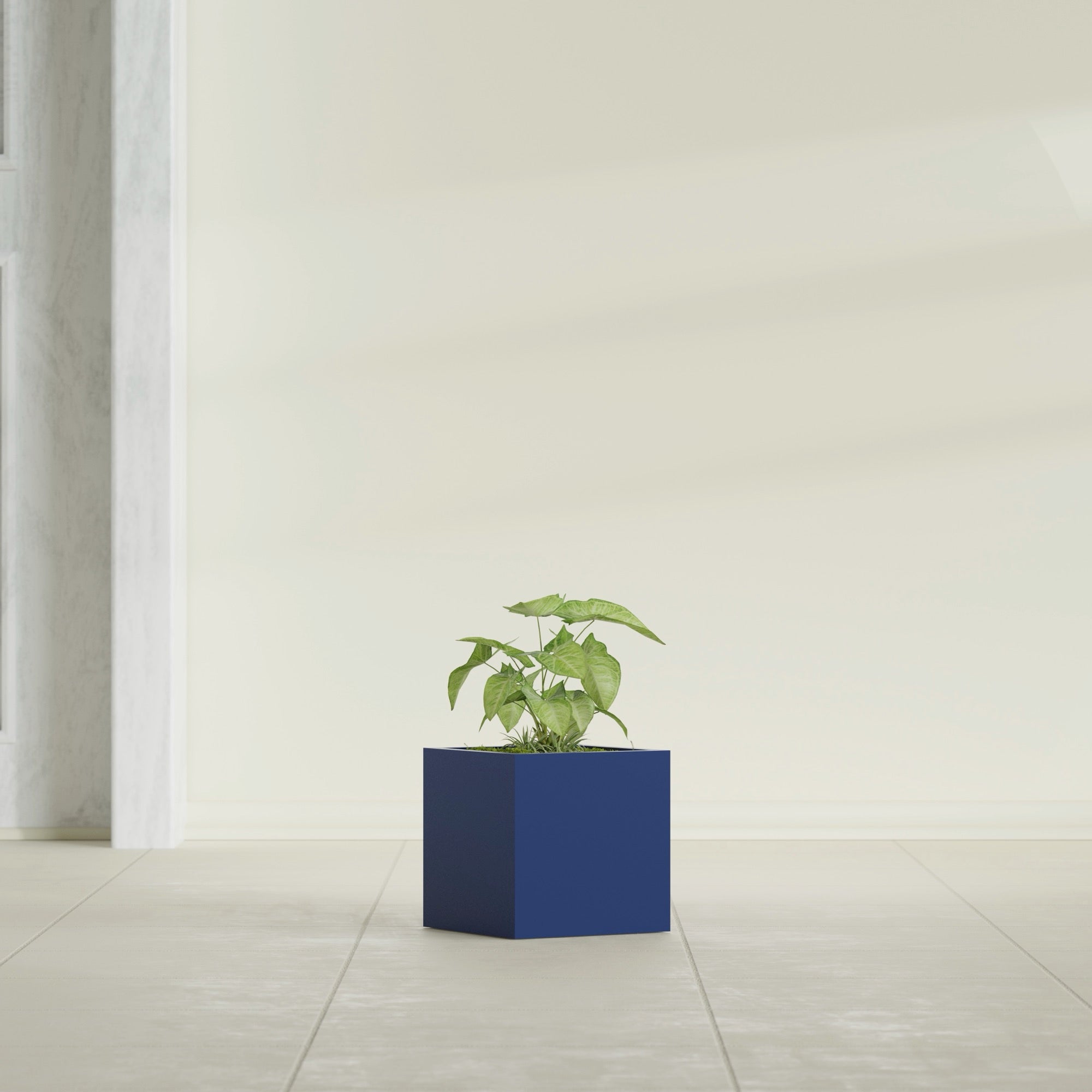 Monaco Square - 7in x 7in x 7 - Matte Cobalt Blue - Matte Cobalt Blue,7 in x 7 in x 7 in