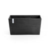 Paris Large Rectangle Planter - 31.5 in x 15 in x 15.75 in - Dark Grey - Dark Grey,31.5 in x 15 in x 15.75 in