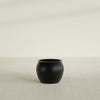 Fishbowl Small Round Fiberglass Planter - 16 in x 16 in x 14 in - Matte Black - Matte Black,16 in x 16 in x 14 in