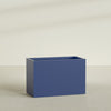 Brisbane Extra Large Long Rectangle Fiberglass Planter - 48 in x 24 in x 32 in - Matte Cobalt Blue - Matte Cobalt Blue,48 in x 24 in x 32 in