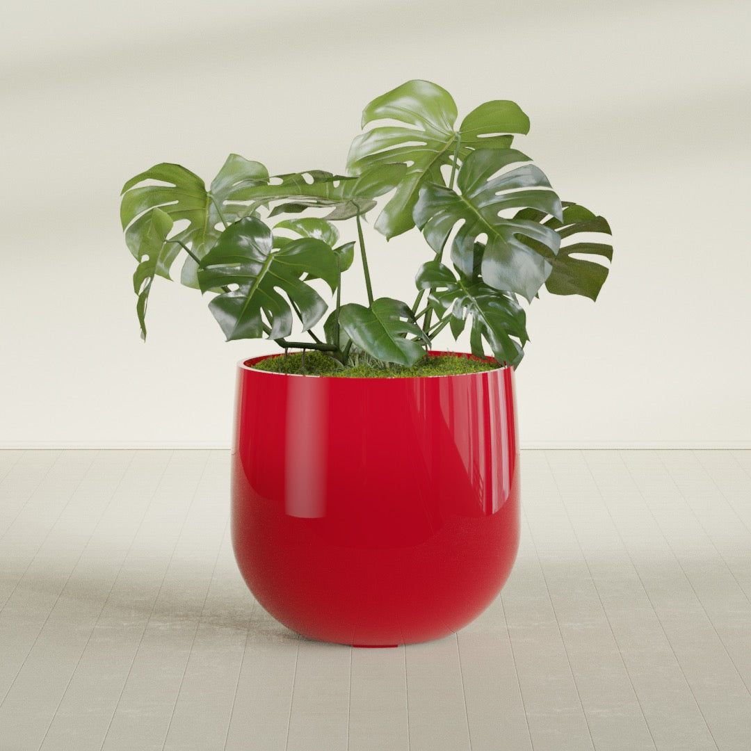 Westfield - 34in diam. x 32in - Gloss Red - Gloss Red,34 in diam. x 32 in H