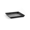 Small Square Saucer - 11 in x 11 in x 1.25 in - Dark Grey - Dark Grey,11 in x 11 in x 1.25 in