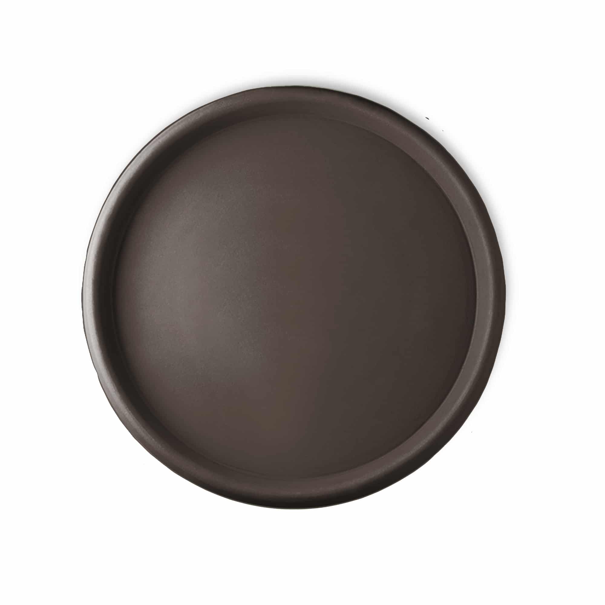 Round Saucer - 26in - Bark - Bark,26in