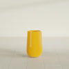 Tall Hayden Medium Round Fiberglass Planter - 18 in x 18 in x 29 in - Gloss Saffron - Gloss Saffron,18 in x 18 in x 29 in