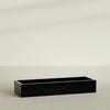 Antwerp Extra Large Long Rectangle Fiberglass Planter - 72 in x 24 in x 12 in - Gloss Black - Gloss Black,72 in x 24 in x 12 in