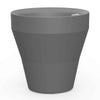 Rim with TruDrop™ Self-Watering - 18in diam. x 18in - Slate - Slate,18in diam. x 18in