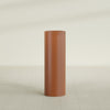Corry Large Tall Cylinder Fiberglass Planter - 12 in x 12 in x 36 in - Matte Terracotta - Matte Terracotta,30 in x 30 in x 32 in