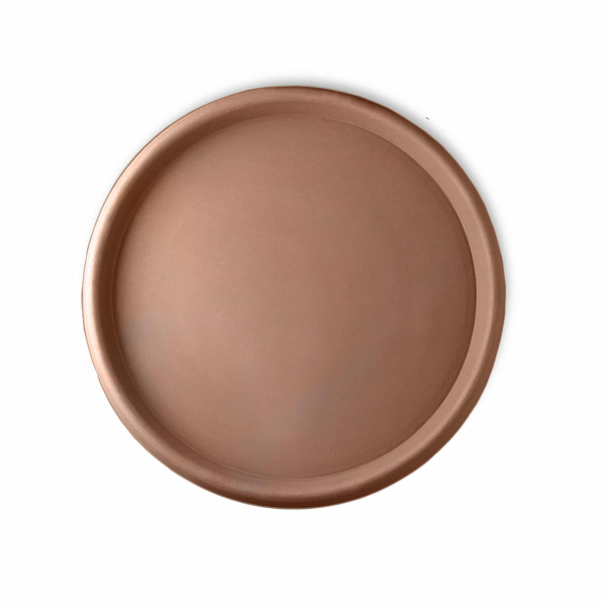 Round Universal Saucer - 25.5in OD, 23in ID - Weathered Terracotta - Weathered Terracotta,25.5" Ext. (23" Int.)