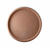 Round Universal Saucer - 22in OD, 19.8in ID - Weathered Terracotta - Weathered Terracotta,22" Ext. (19.8" Int.)