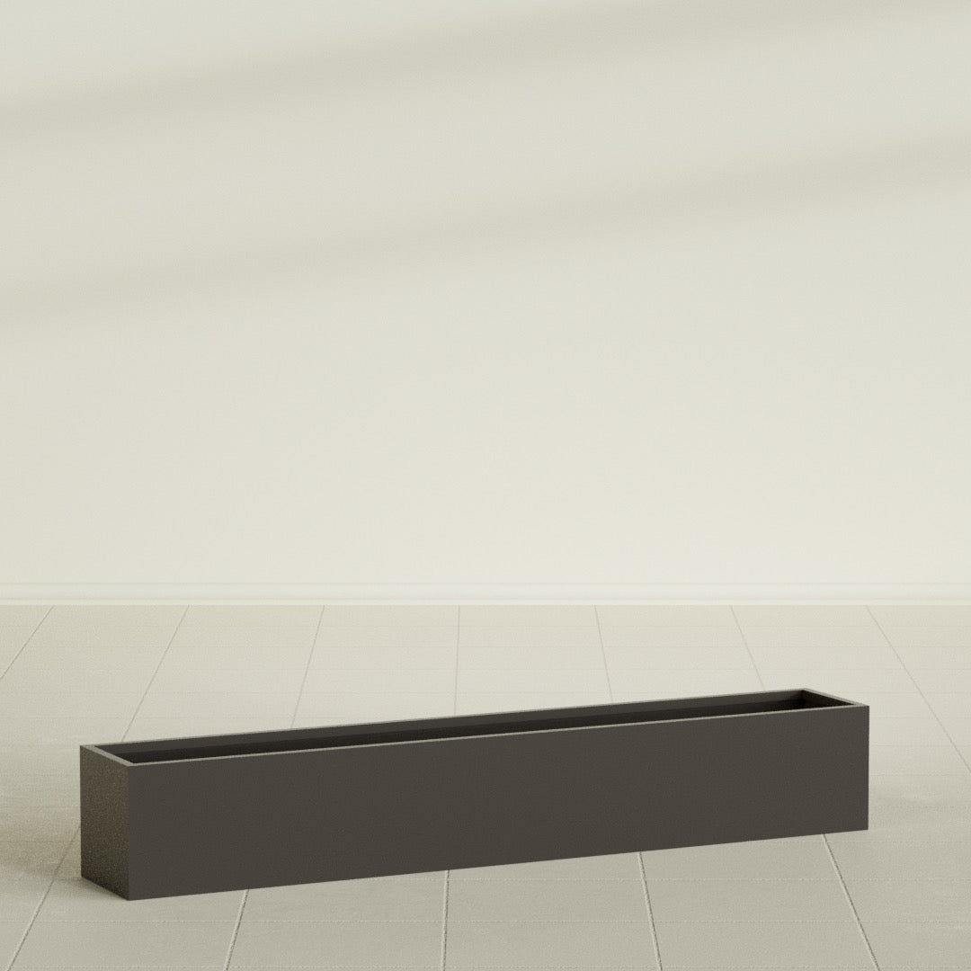 Monaco Rectangle - 44in x 7in x 7 - Matte Brown - Matte Brown,44 in x 7 in x 7 in