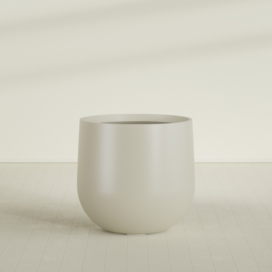 Westfield - 15in diam. x 14in - Satin Beige - Satin Beige,38 in diam. x 36 in H