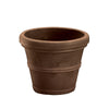 Medium Cylinder Plastic Planter - 20 in x 20 in x 16 in - Rust - Rust,20 in x 20 in x 16 in - Rust,20 in x 20 in x 16 in