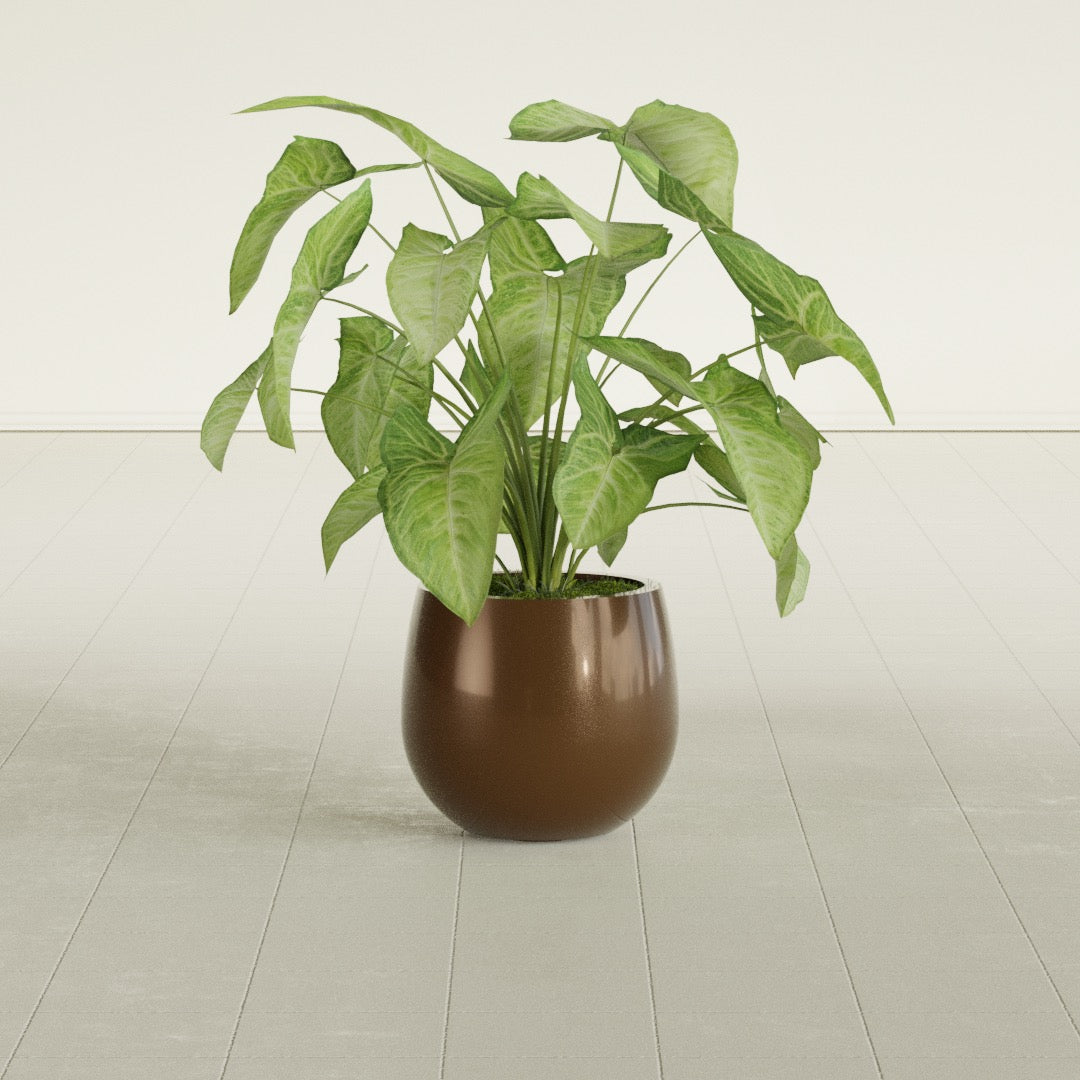 Westfield - 10in diam. x 9in - Metallic Bronze - Metallic Bronze,10 in diam. x 9 in H