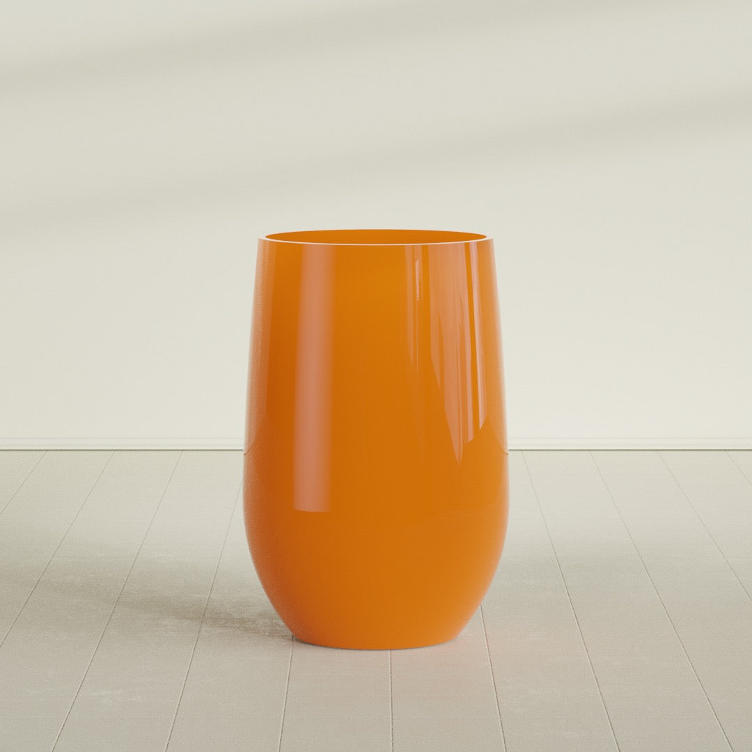 Westfield - 24in diam. x 36in - Gloss Tangerine - Gloss Tangerine,24 in diam. x 36 in H