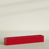 Monaco Rectangle - 44in x 7in x 7 - Gloss Red - Gloss Red,44 in x 7 in x 7 in