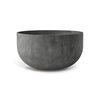 Roco - 24.4in diam. x 13in - Grey Stone - Grey Stone,24.4 in diam. x 13 in