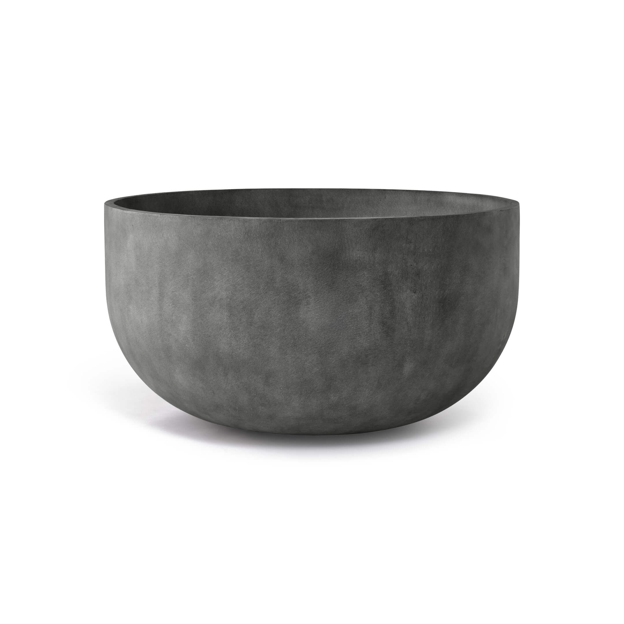 Roco - 24.4in diam. x 13in - Grey Stone - Grey Stone,24.4 in diam. x 13 in