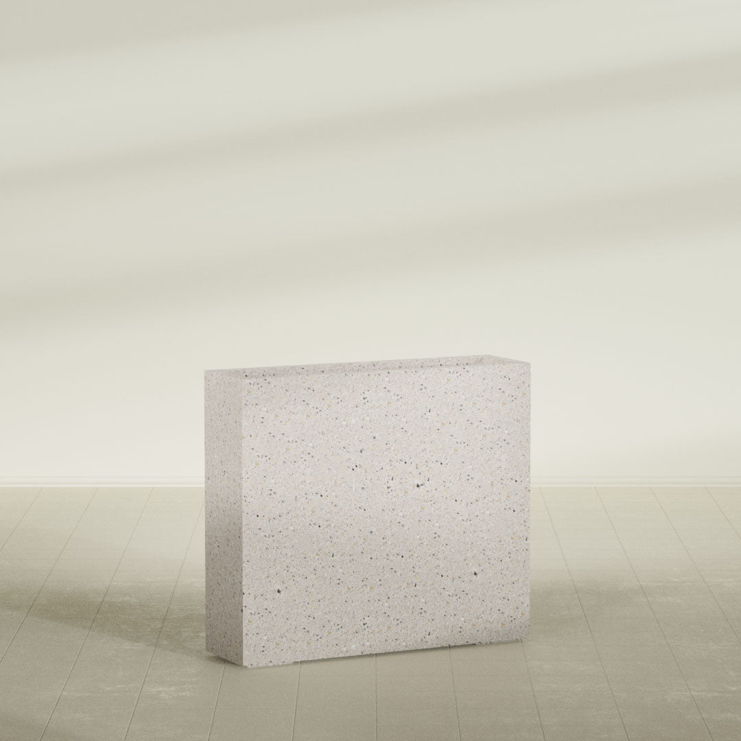 ProTone Fiberglass Premium Finish Large Rectangle Planter - 36 in x 10 in x 32 in - StoneLight - Greystone - StoneLight - Greystone,36 in x 10 in x 32 in