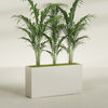 Potsdam Extra Large Long Rectangle Fiberglass Planter - 60 in x 16 in x 32 in - Satin Beige - Satin Beige,60 in x 16 in x 32 in
