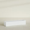 Cuba Extra Large Long Rectangle Fiberglass Planter - 60 in x 14 in x 12 in - Matte White - Matte White,60 in x 14 in x 12 in