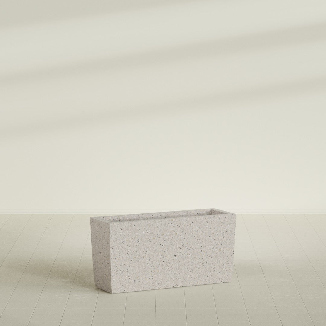 Tapered Rectangle - 36in x 12in x 18in - StoneLight - Greystone - StoneLight - Greystone,36 in x 12 in x 18 in