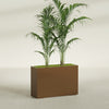 Potsdam Extra Large Long Rectangle Fiberglass Planter - 48 in x 16 in x 32 in - Metallic Bronze - Metallic Bronze,48 in x 16 in x 32 in