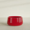 Short Hayden Medium Round Fiberglass Planter - 20 in x 20 in x 10 in - Gloss Red - Gloss Red,20 in x 20 in x 10 in