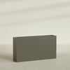Delray Extra Large Long Rectangle Fiberglass Planter - 60 in x 12 in x 32 in - Matte Bronze - Matte Bronze,60 in x 12 in x 32 in