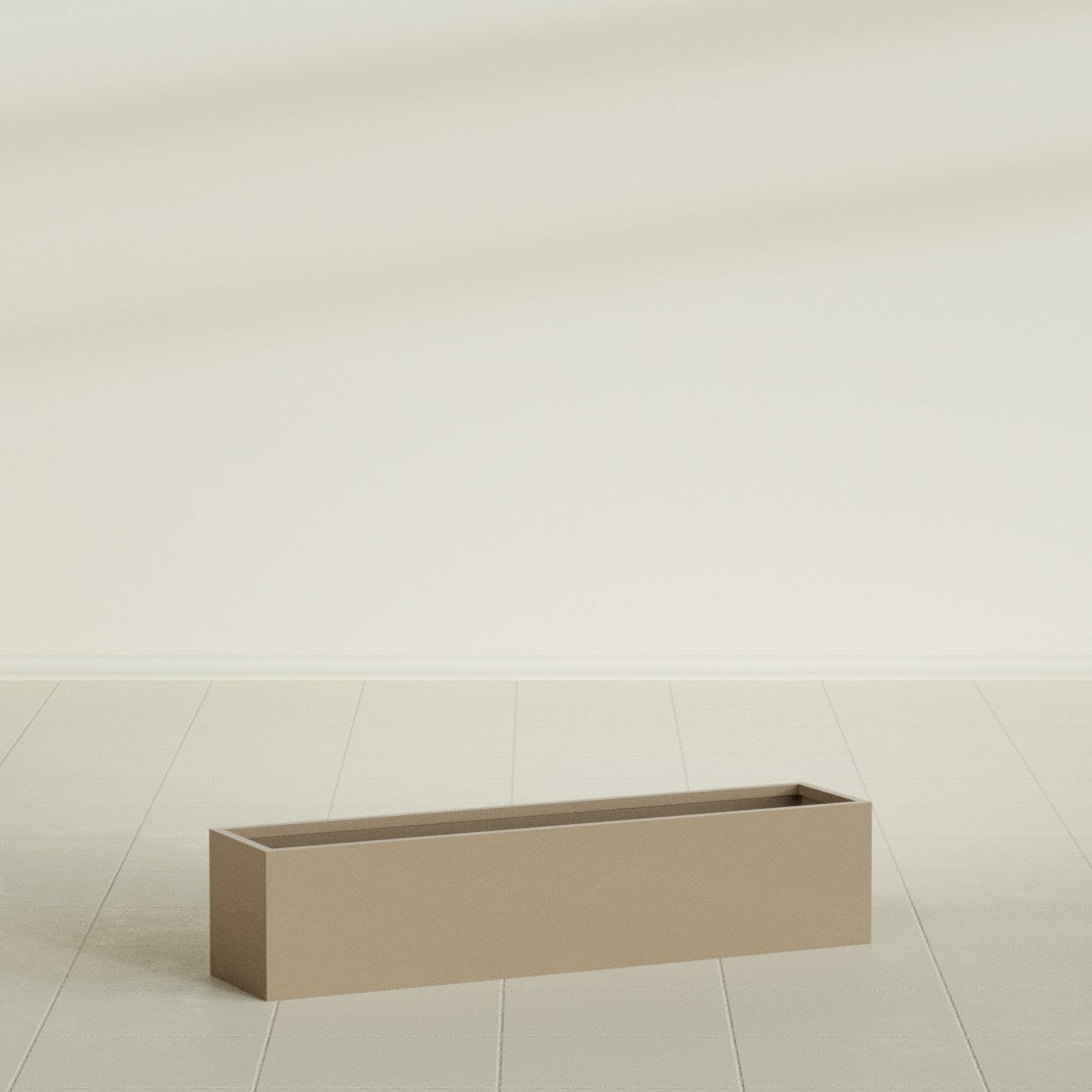 Monaco Rectangle - 32in x 7in x 7 - Metallic Gold - Metallic Gold,32 in x 7 in x 7 in