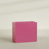 Darwin Extra Large Rectangle Fiberglass Planter - 48 in x 24 in x 42 in - Gloss Pink Violet - Gloss Pink Violet,48 in x 24 in x 42 in