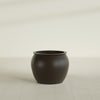 Fishbowl Medium Round Fiberglass Planter - 21.5 in x 21.5 in x 19 in - Matte Brown - Matte Brown,21.5 in x 21.5 in x 19 in