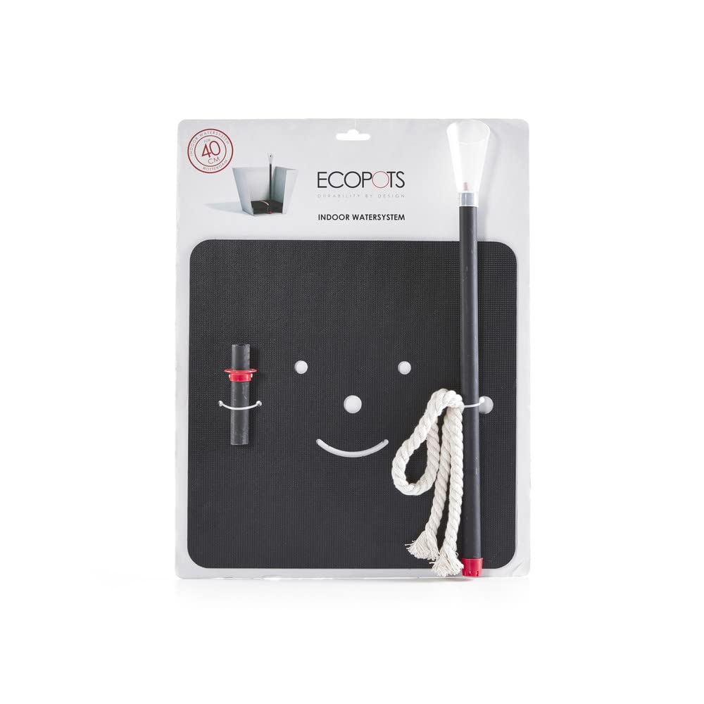 Indoor Self-Watering System 19.6 in x 19.6 in x 1 in - Compatible with 20" Rotterdam - Black,19.7 in x 19.7 in x 1 in