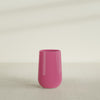 Tall Hayden Medium Round Fiberglass Planter - 12 in x 12 in x 20 in - Gloss Pink Violet - Gloss Pink Violet,12 in x 12 in x 20 in