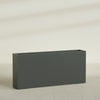 Delray Extra Large Long Rectangle Fiberglass Planter - 72 in x 12 in x 32 in - Matte Charcoal - Matte Charcoal,72 in x 12 in x 32 in