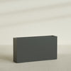 Delray Extra Large Long Rectangle Fiberglass Planter - 60 in x 12 in x 32 in - Matte Charcoal - Matte Charcoal,60 in x 12 in x 32 in