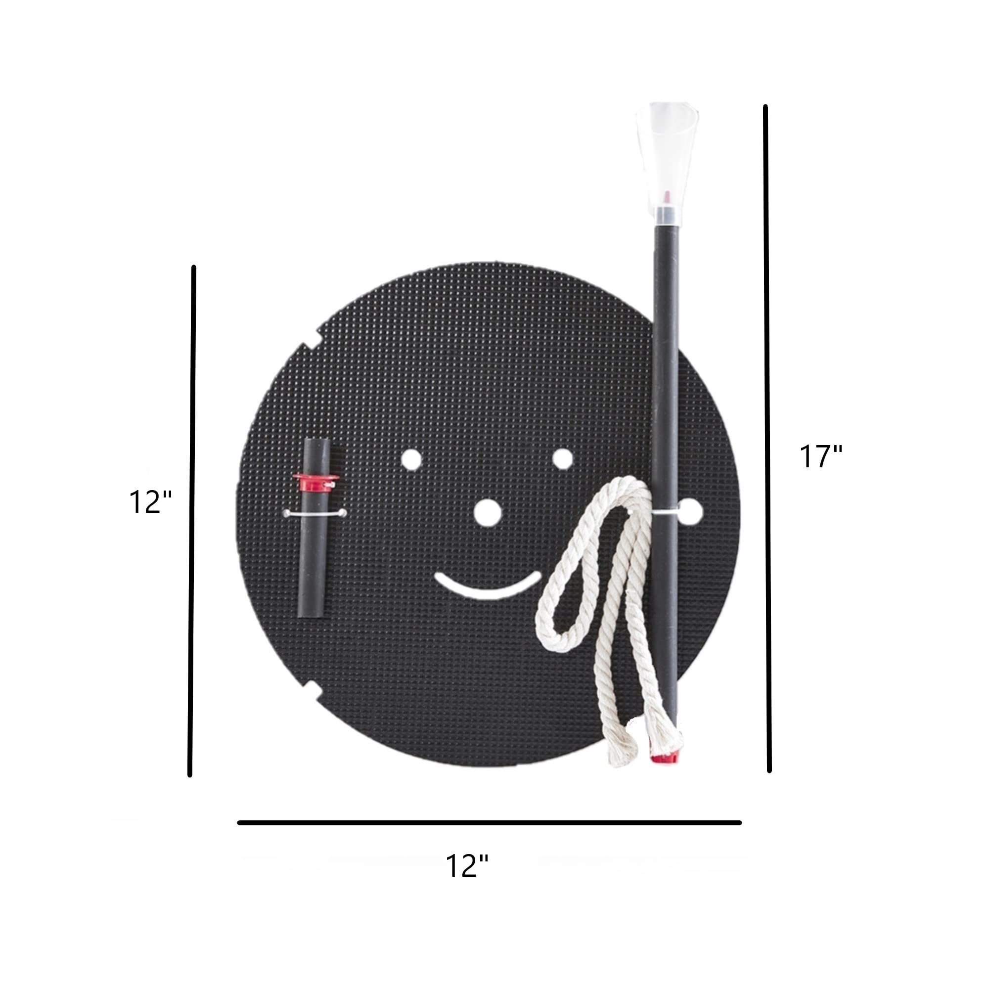Indoor Self-Watering System 15.8 in x 15.8 in x 1 in - Compatible with 16" Amsterdam - Black,15.7 in x 15.7 in x 1 in