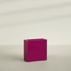 Milano Medium Narrow Rectangle Fiberglass Planter - 24 in x 10 in x 24 in - Gloss Eggplant - Gloss Eggplant,24 in x 10 in x 24 in
