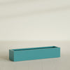 Cuba Extra Large Long Rectangle Fiberglass Planter - 60 in x 14 in x 12 in - Satin Sea Foam - Satin Sea Foam,60 in x 14 in x 12 in