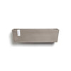 Manhattan Medium Rectangle Wall Planter - 21.75 in x 6.75 in x 6 in - Taupe - Taupe,21.75 in x 6.75 in x 6 in