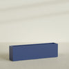 Hudson Extra Large Long Rectangle Fiberglass Planter - 100 in x 18 in x 28 in - Matte Cobalt Blue - Matte Cobalt Blue,100 in x 18 in x 28 in