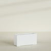 Tolga Extra Large Long Rectangle Fiberglass Planter - 48 in x 16 in x 24 in - Matte White - Matte White,48 in x 16 in x 24 in