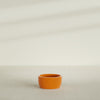 Casablanca Medium Round Low Bowl Fiberglass Planter - 20 in x 20 in x 10 in - Gloss Tangerine - Gloss Tangerine,20 in x 20 in x 10 in