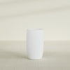 Lisbon Large Round Fiberglass Planter - 18 in x 18 in x 32 in - Gloss White - Gloss White,18 in x 18 in x 32 in