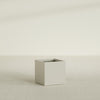 Montroy Medium Cube Square Fiberglass Planter - 24 in x 24 in x 24 in - Satin Beige - Satin Beige,24 in x 24 in x 24 in