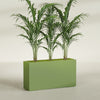 Potsdam Extra Large Long Rectangle Fiberglass Planter - 60 in x 16 in x 32 in - Satin Green - Satin Green,60 in x 16 in x 32 in