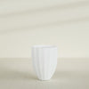 Alicante Medium Round Fiberglass Planter - 22 in x 22 in x 27 in - Matte White - Matte White,22 in x 22 in x 27 in